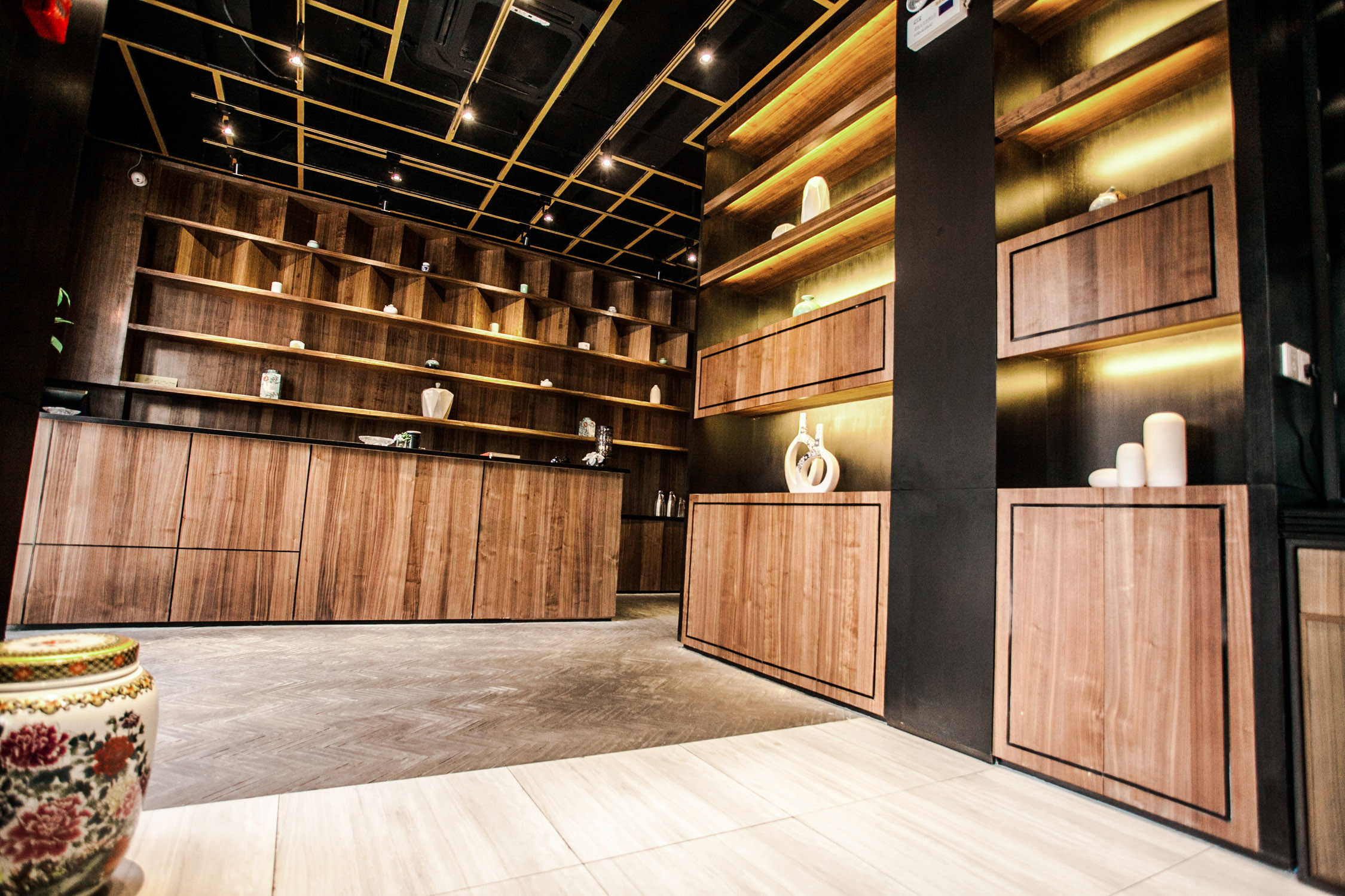 中式拉面館裝修設(shè)計(jì)-第3張圖片-上海古都建筑設(shè)計(jì)集團(tuán)